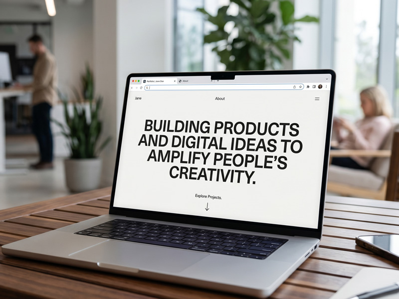 High-End UI/UX Design Web App